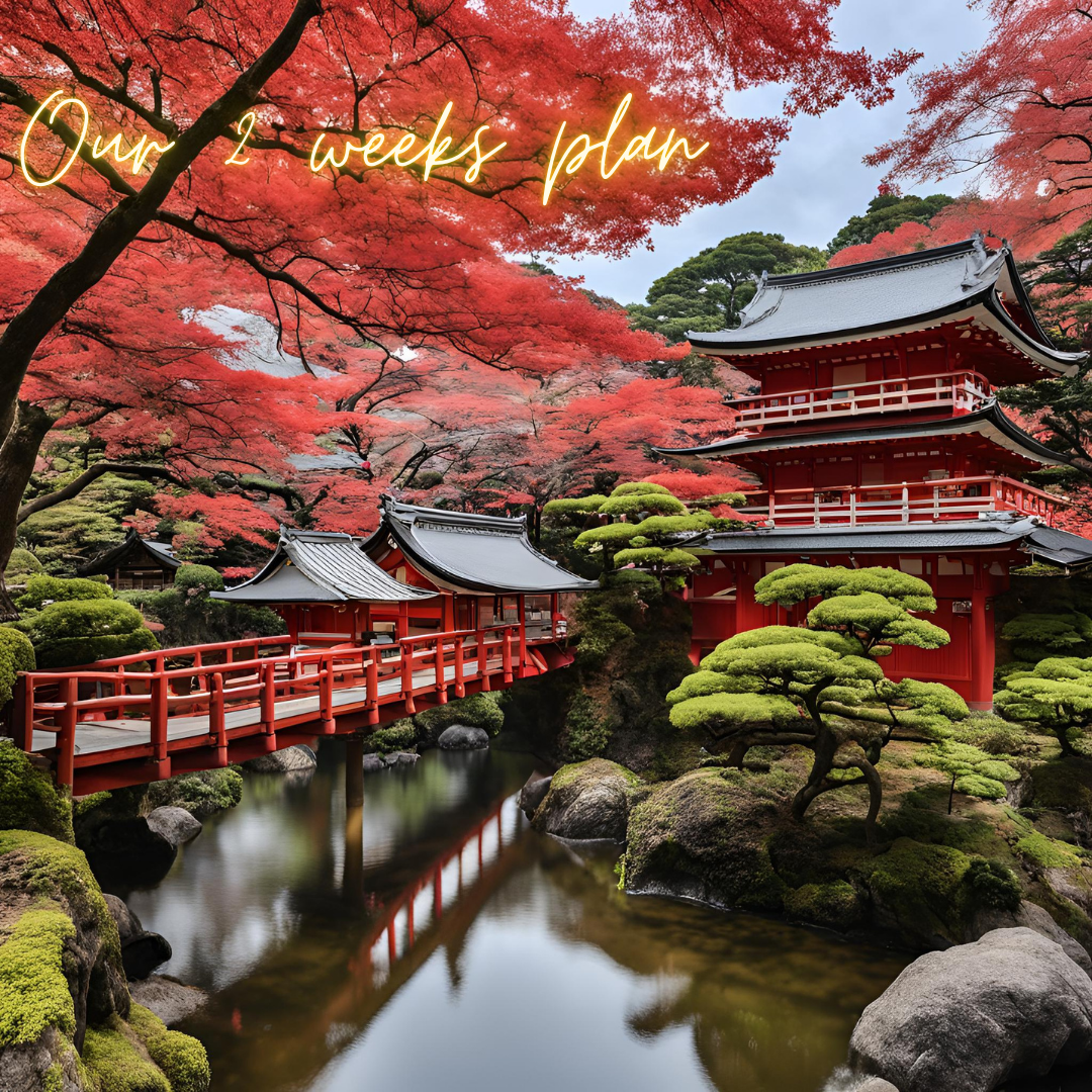 Going to Japan for 2 Weeks: Our Plan