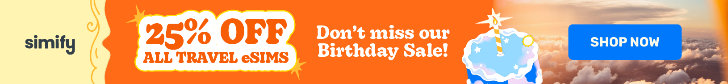 Simily eSIM Birthday Offer: 25% Off for Simple Family Travel